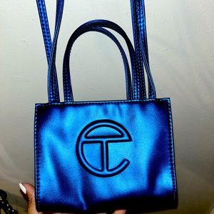 Small Telfar bag color Cobalt